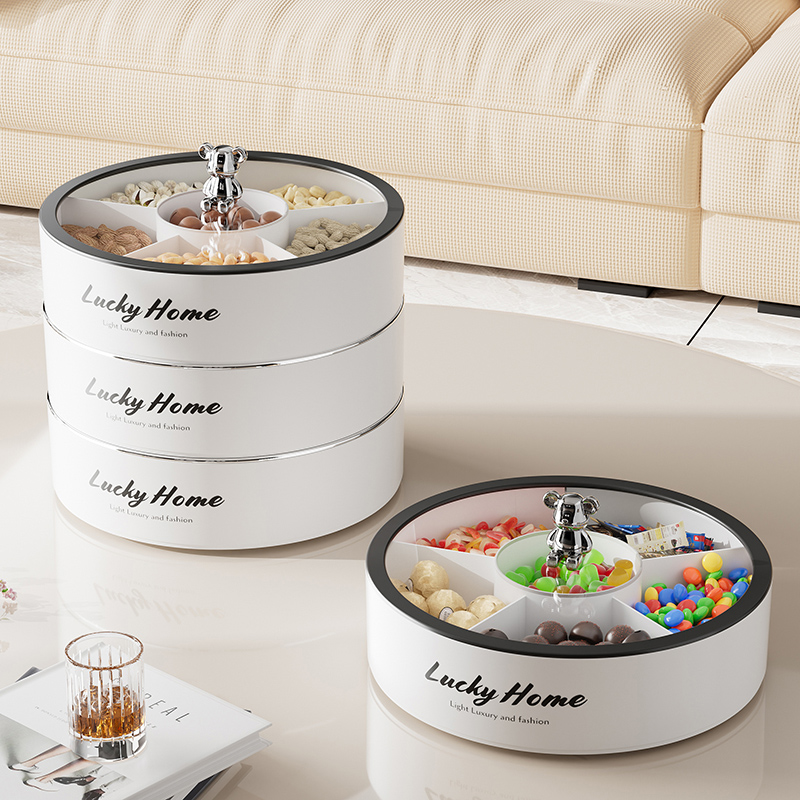 新年干果盘家用客厅茶几轻奢