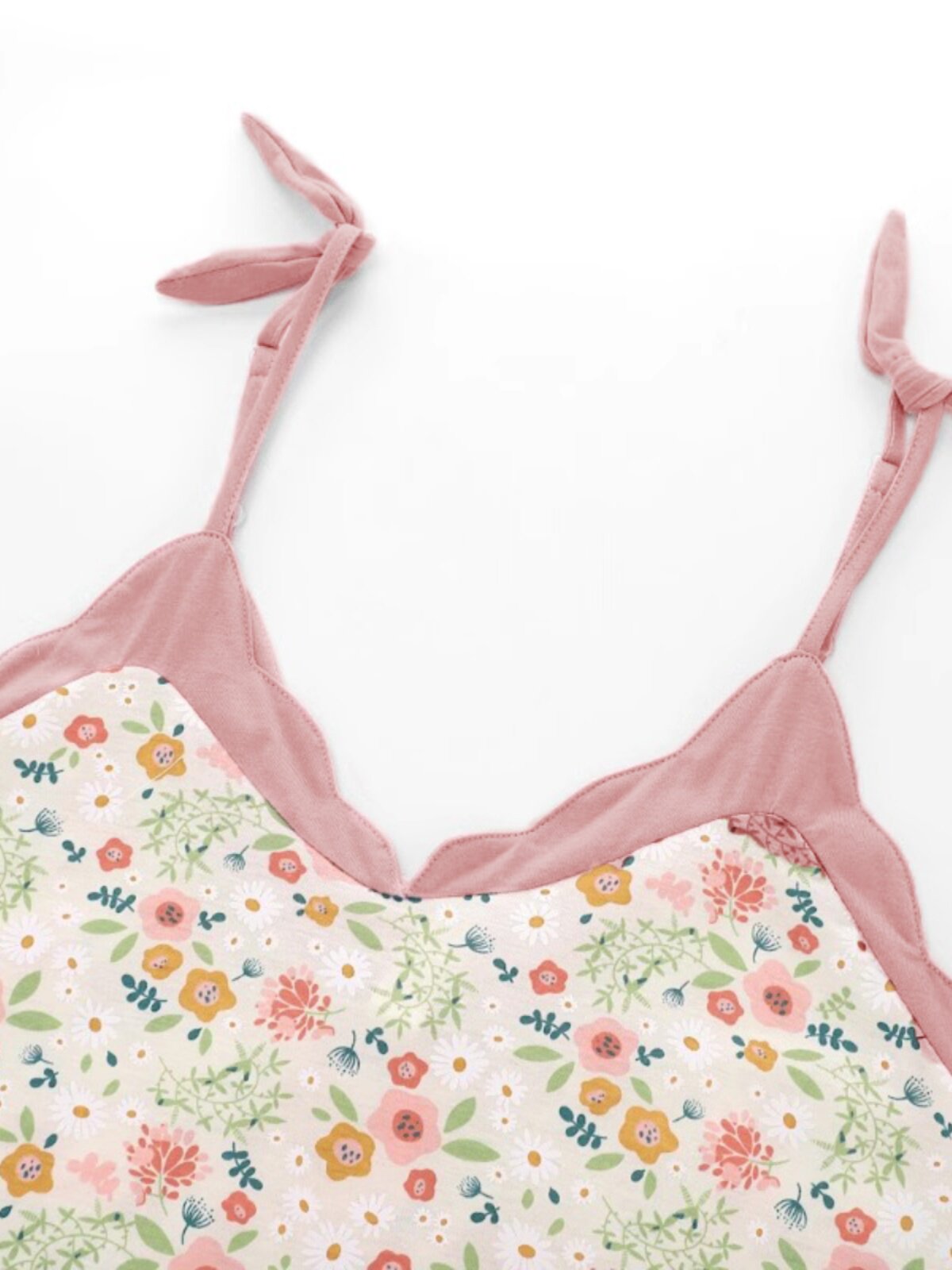 2024 새로운 잠옷 봄과 가을 스타일 가정 의류 소녀 꽃 반팔 느슨한 대형 출산 잠옷 여성 여름