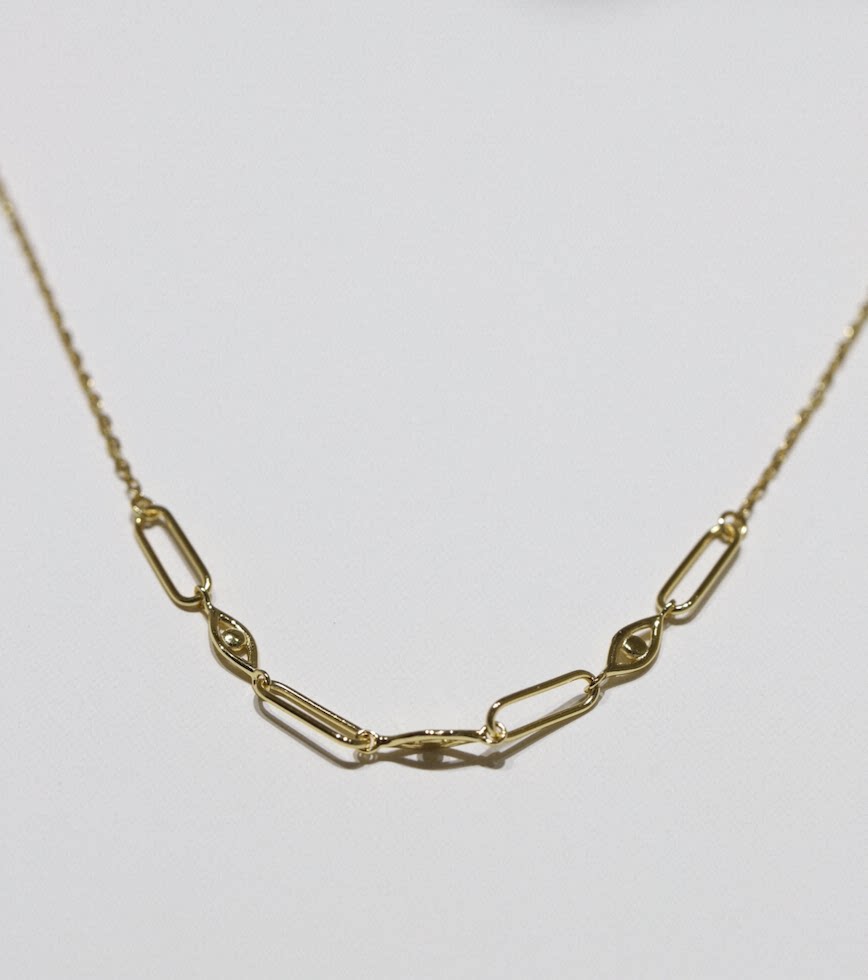 alice pearl 香港设计师作品《mercy系列》幸运之眼项链