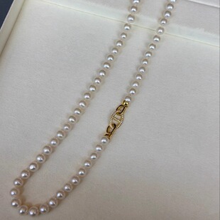 Alice 小猪鼻锁扣大牌灵感轻奢珍珠项链 Pearl