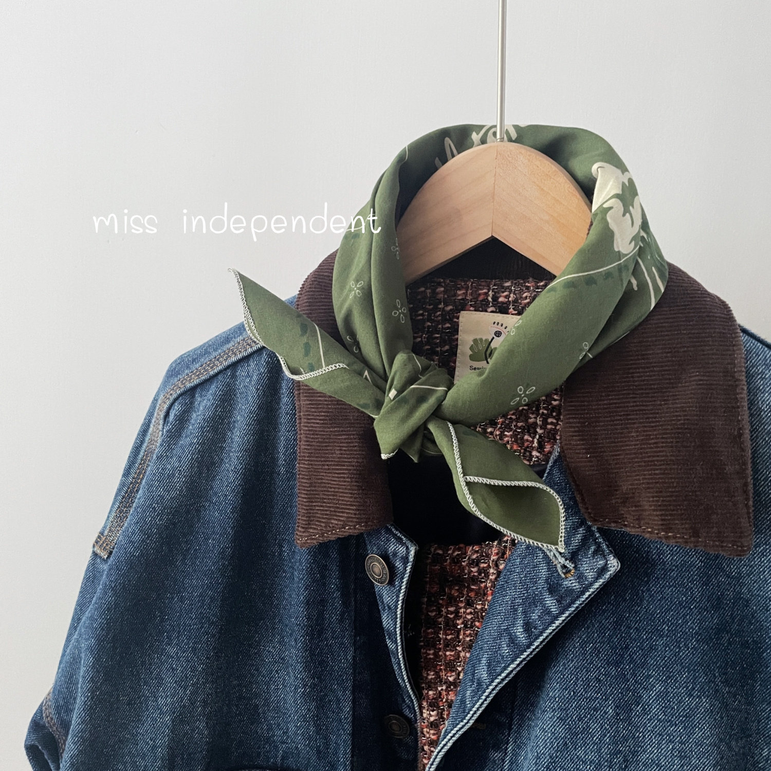 25春夏新色 北美户外老牌复古实用bandana纯棉围巾小方巾领巾头巾