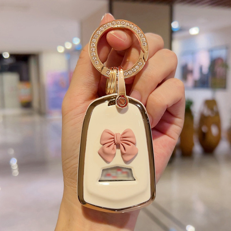 适用2025款凯迪拉克xt5钥匙套ct4 ct5 ct6 xt4 xt6 xts srx女atsl