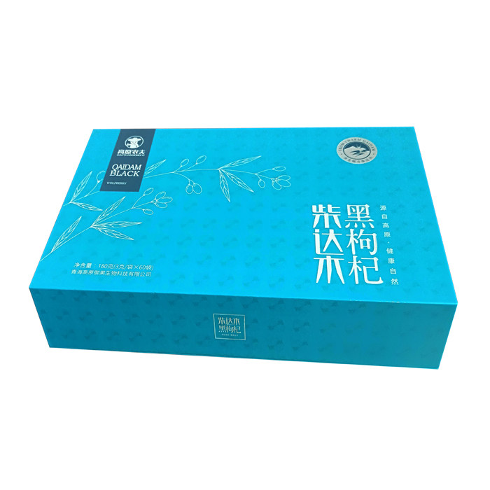 高原农夫黑枸杞180礼盒装干吃枸杞泡茶泡酒枸杞子送礼物