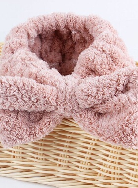 进口束发带运动洗脸敷面膜洗漱化妆蝴蝶结可爱女发套发带头箍发箍