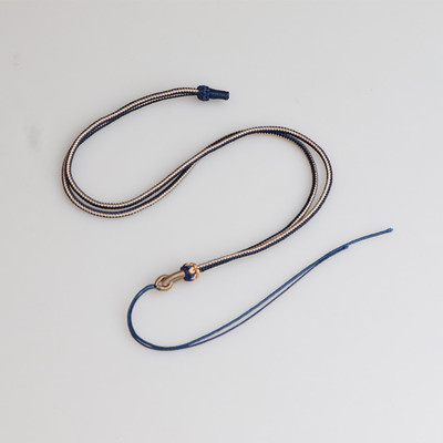 DIY翡翠玉石蜜蜡挂脖项链绳手工