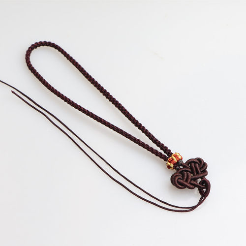 手玩把件挂绳 金钱结玉佩手把绳 手工编织玉器吉祥结吊坠手把绳