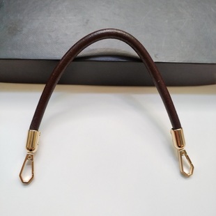 原创真皮包带手工圆牛皮绳女包手提带单肩斜跨肩带手拎带包包配件