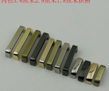 箱包五金配件银色包包拱桥螺丝