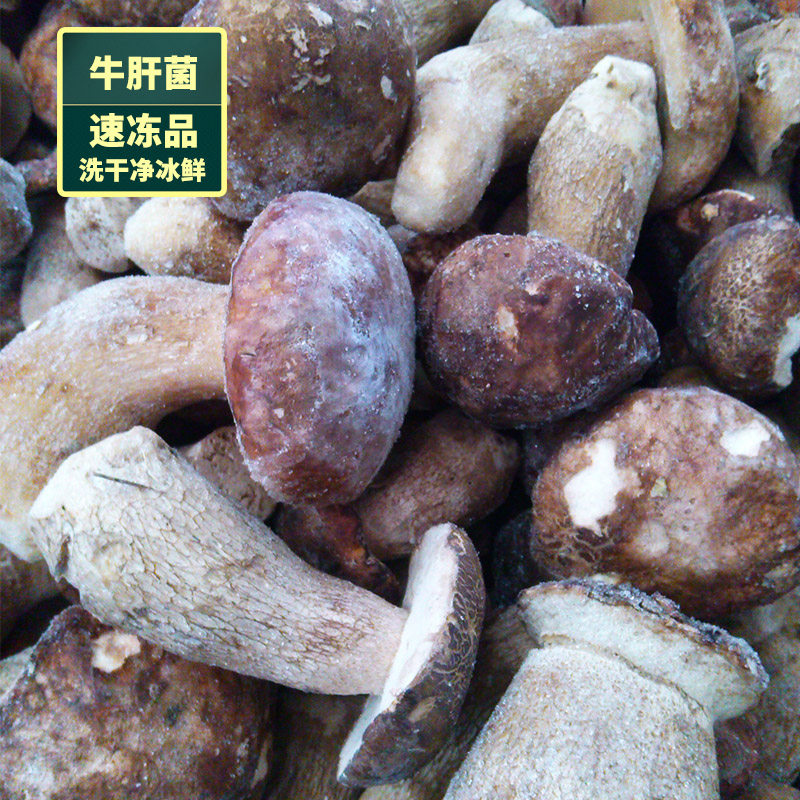 云南特产新鲜菌菇冷冻乳白黄牛