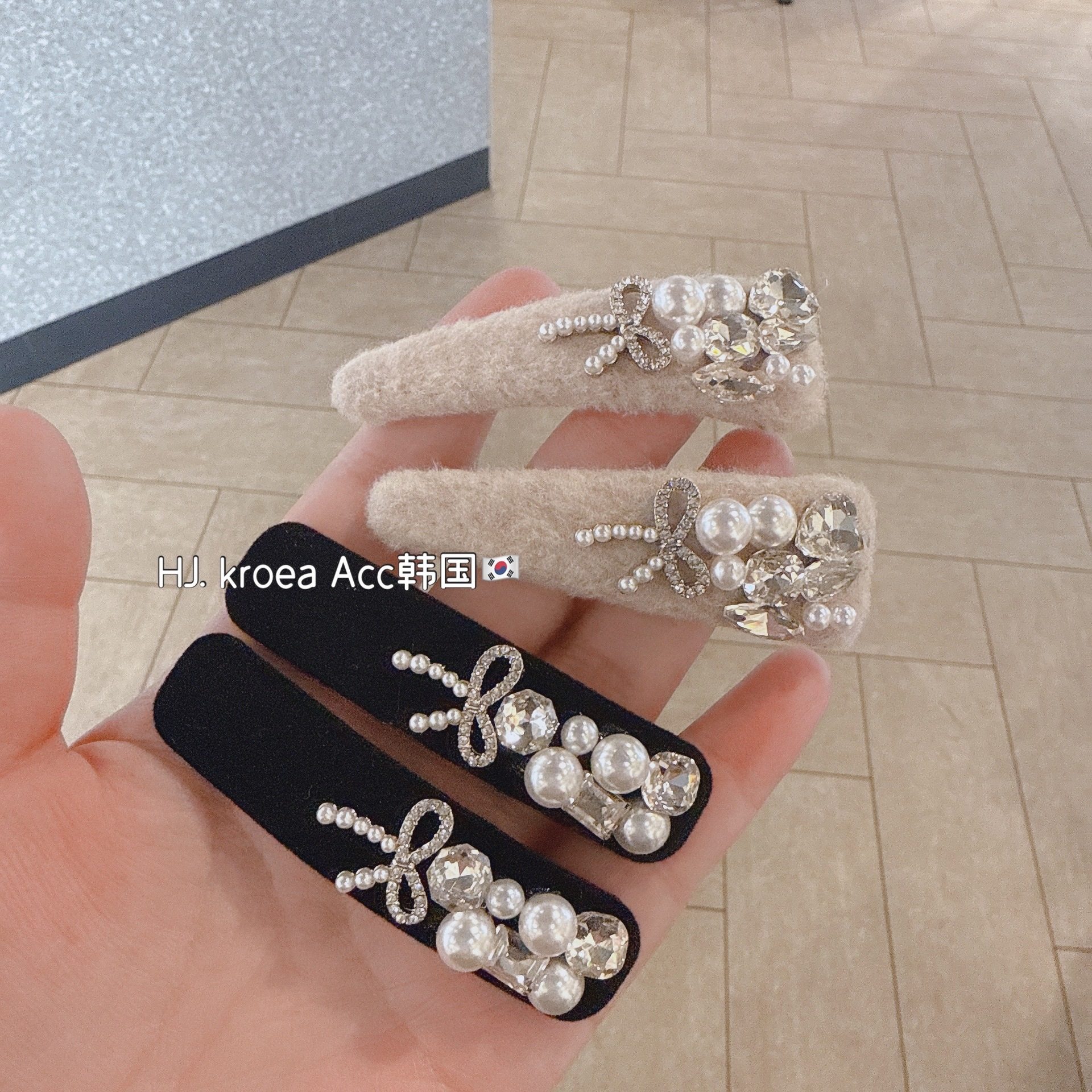 轻奢复古精致水钻珍珠发夹BB夹网红掰掰夹时尚发卡刘海夹侧边夹,饰品/流行首饰/时尚饰品新,民族风发饰,淘宝优惠券,粉丝福利购,淘宝优惠卷