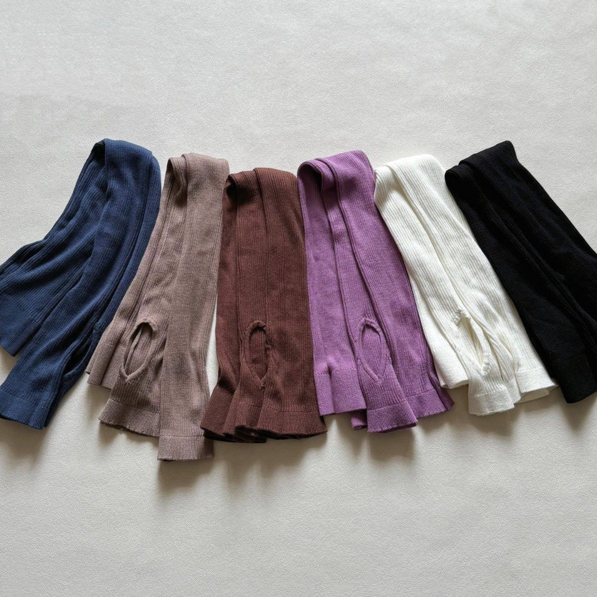 早春薄款甜美螺纹腿套韩版芭蕾风小腿堆堆袜套超长过膝护膝瑜伽袜