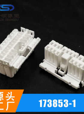 173853-1/7181Y-1.8-21国产18线 汽车线束端子连接器 接插件外壳