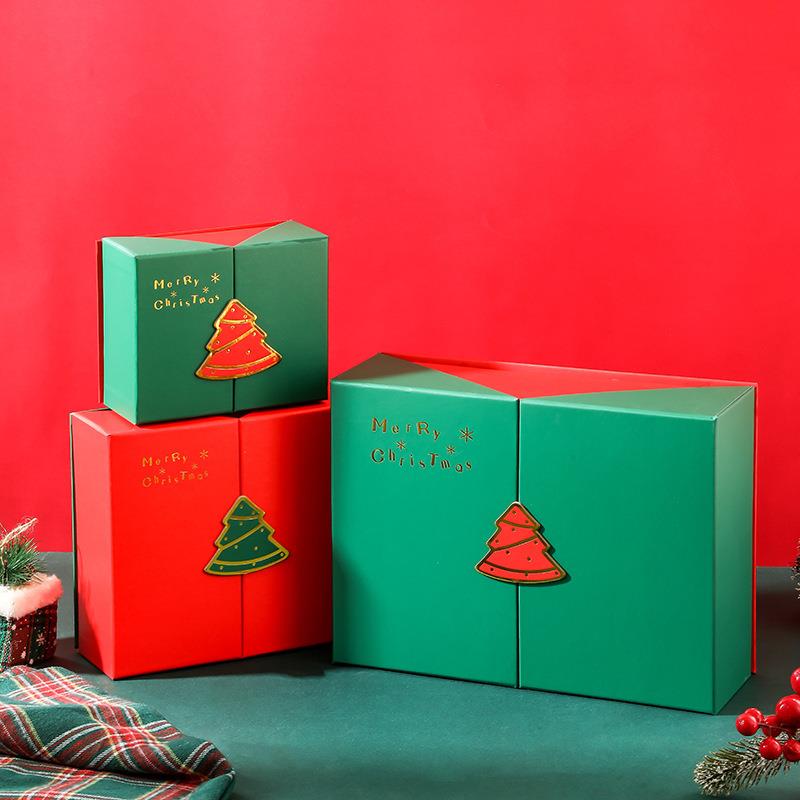 Christmas themed gift box, Christmas empty gift box圣诞礼盒