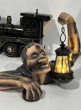 ZombieLanternHalloweenHorror