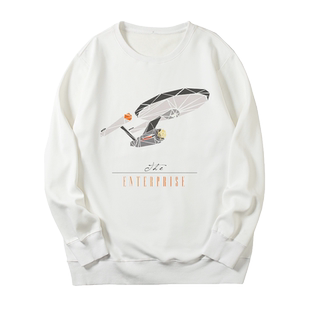 星际迷航Star Trek进取号星舰宇宙探索科幻电影圆领卫衣男女外套