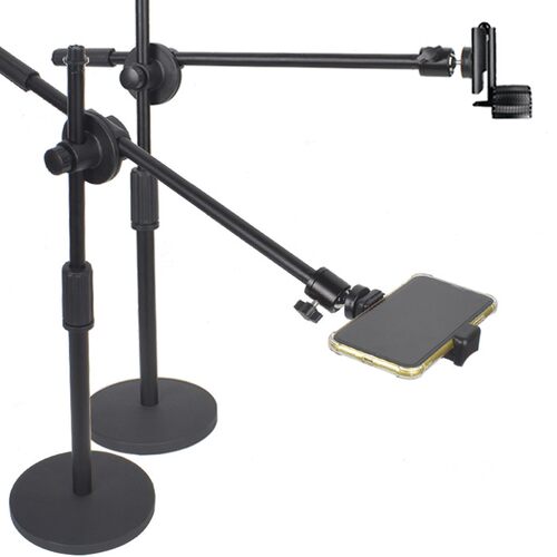 珠宝书法微课手机俯拍直播桌面支架通用罗技c920c930等摄像头支架