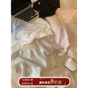 女裸感提臀透气抑菌抗菌裆三角裤 轻薄冰丝无痕内裤 夏季 馨帮帮Bra