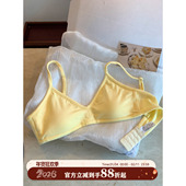 薄款 馨帮帮Bra 夏季 三角杯透气内衣女舒适亲肤防下垂无钢圈文胸罩