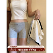 字母运动防走光安全裤 女薄款 抑菌抗菌纯棉裆平角裤 馨帮帮Bra 内裤
