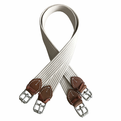 棉织带+包绒布+白肚带两头皮块