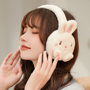 保暖耳罩女冬天耳套护耳朵神器毛绒儿童耳帽防冻耳包可爱防寒耳捂