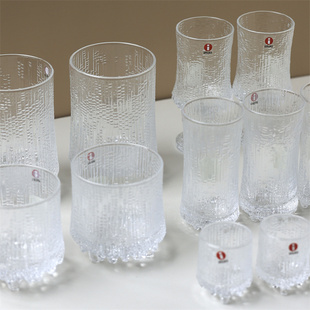 现货 芬兰Iittala伊塔拉极冻系列玻璃杯子酒杯水壶果盘碗烛杯摆件