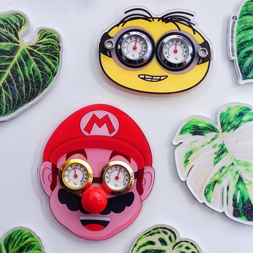 植物生活家创意植物养护温湿度计