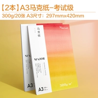 [2 упаковки] Маркерная бумага A3 300 г/общее 40 уровней испытаний