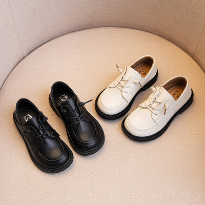 小皮鞋男童儿童软底英伦风春秋