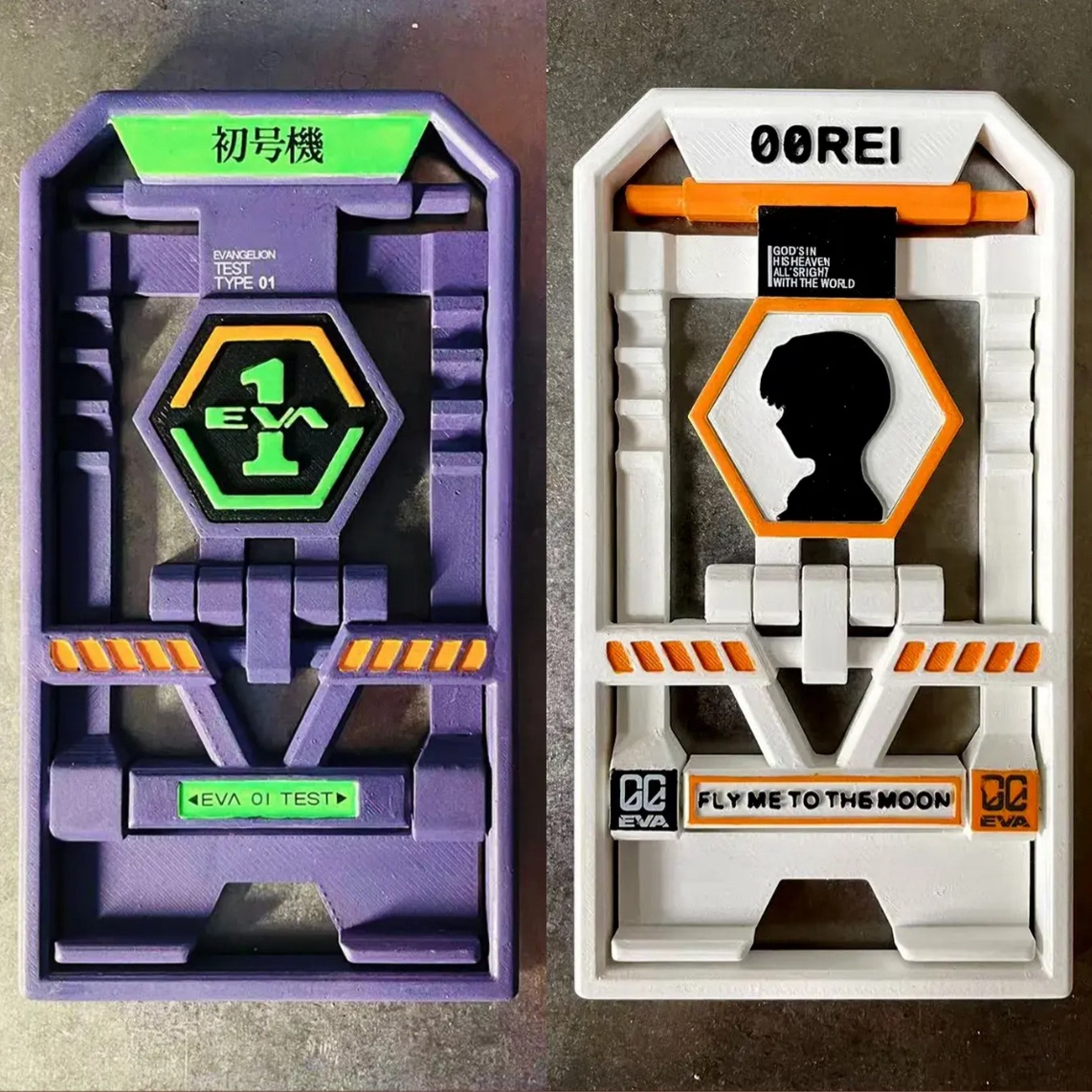 EVA 新世纪福音战士 手机支架 可折叠便携 礼物 创意