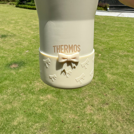 适合膳魔师冰霸杯杯底保护套stanley保温杯杯套7.5cm杯托水杯配件