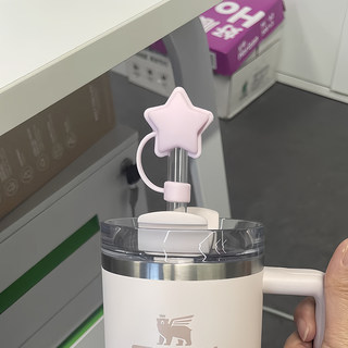 适用Stanley吸管杯防尘塞史丹利10mm吸管套水杯保温杯配件吸管帽