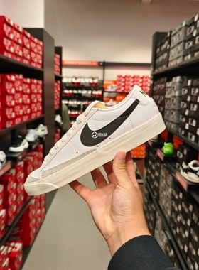 Nike/耐克 BLAZER LOW 77 男款经典开拓者低帮百搭板鞋DA6364-101