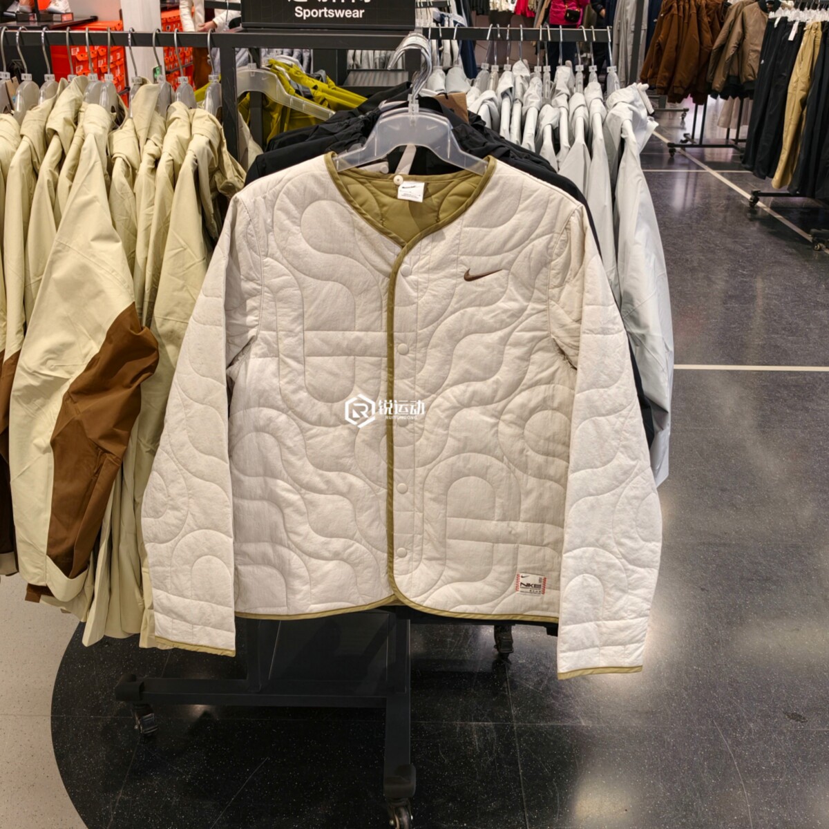 Nike/耐克 CNY新年限定 圆领休闲保暖棉夹克外套 情侣 HV8204-072