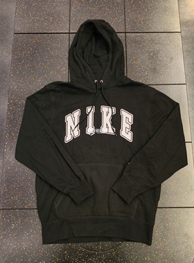 NIKE/耐克男子针织加绒连帽衫冬季休闲刺绣柔软FUTURA卫衣 FZ0872