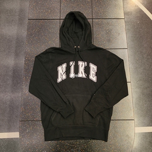 NIKE 冬季 休闲刺绣柔软FUTURA卫衣 FZ0872 耐克男子针织加绒连帽衫