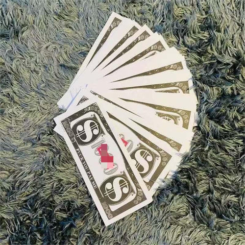 手抛纸酒吧气氛互动钞票道具用品美钞美元喷纸枪手夜场夜店撒纸币