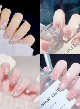 5d美甲贴纸指甲贴纸美甲贴纸