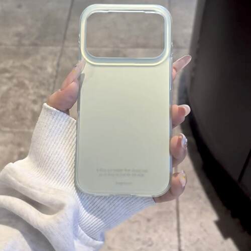 ins夏日薄荷绿肤感磨砂适用苹果17promax手机壳iPhone16promax小清新15pro韩系简约romax小众17pro保护套13女