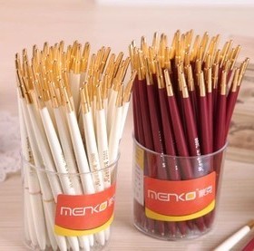 1元两支 蒙克2000蓝色圆珠笔原珠笔0.7mm办公宾馆前台签字笔