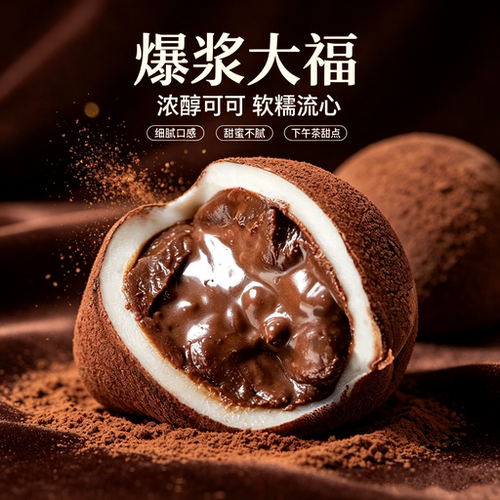 和风生巧日式巧克力大福40枚
