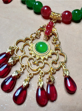 原创汉服璎珞古风配饰项链