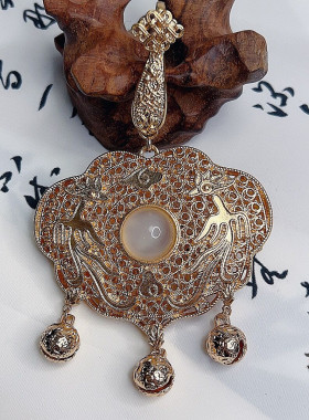 原创宋制明制婚服霞帔坠