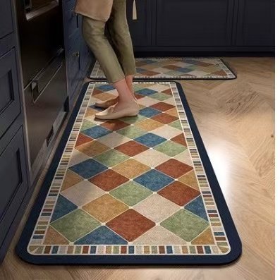 厂家直销硅藻泥卫生间脚垫厨房地垫毯可擦洗免洗吸油吸水速干防滑,居家布艺,厨房地垫,淘宝优惠券,粉丝福利购,淘宝优惠卷