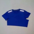 Single Hook Strip Short Sleeve Sapphire Blue