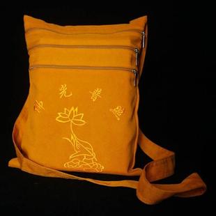 礼佛用品礼佛包袋僧包新款普陀山烧香佛袋男女斜挎居士结缘包包邮