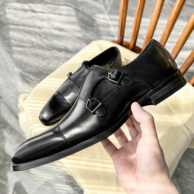 新款鞋子男士皮鞋时尚韩版牛皮