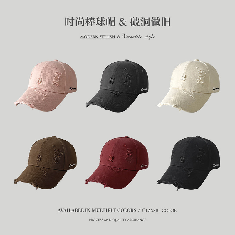 大头围棒球帽男女显脸小鸭舌帽
