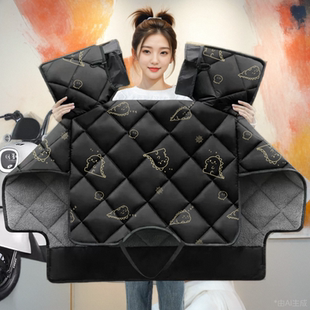 专用飞鹰F150摩托车挡风被冬季四季款加绒加厚电动车防风防雨罩