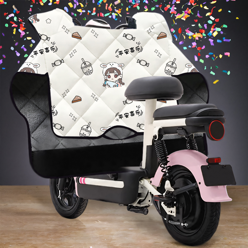 雅迪冠能6代B60电动车挡风被冬季